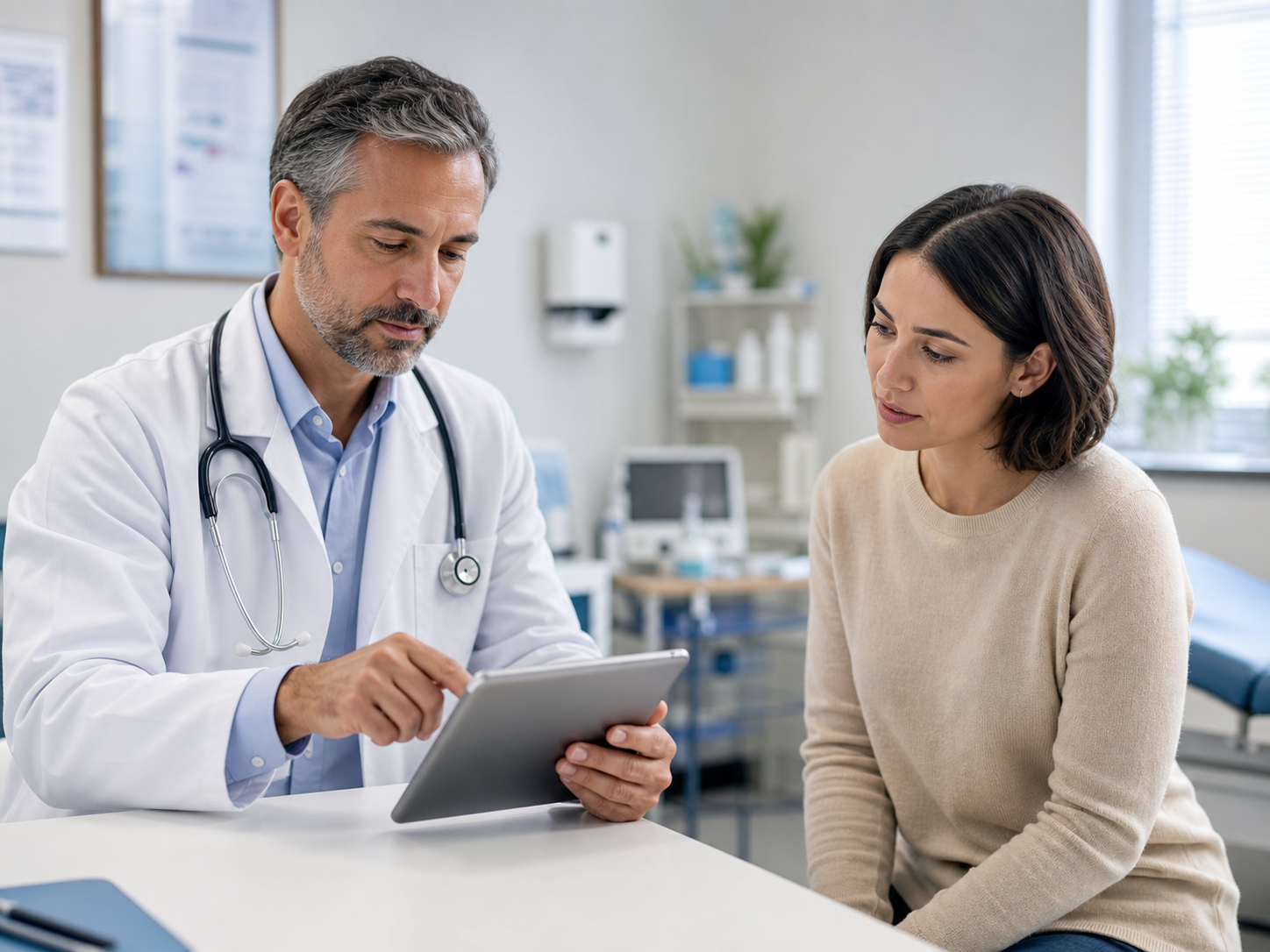 Consulta médica moderna