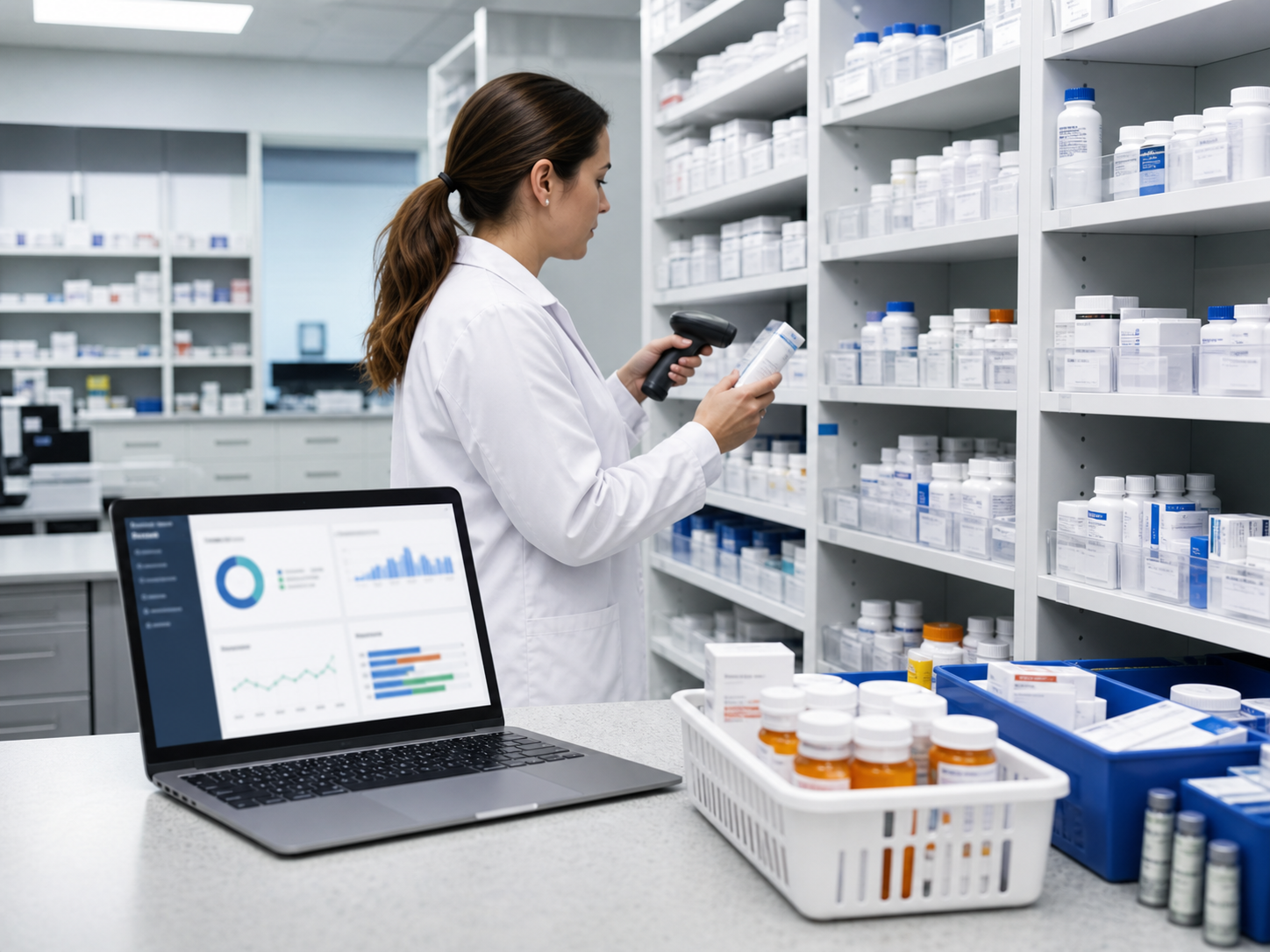 Inventario y recetas de farmacia